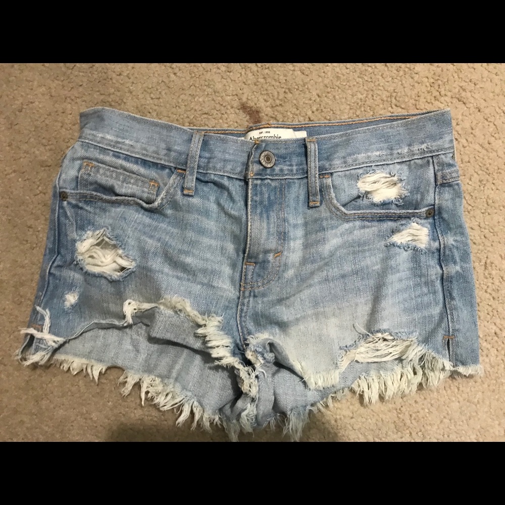 HIGH WAIST JEAN SHORT